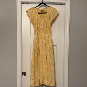 Universal Thread Yellow Midi Dress
